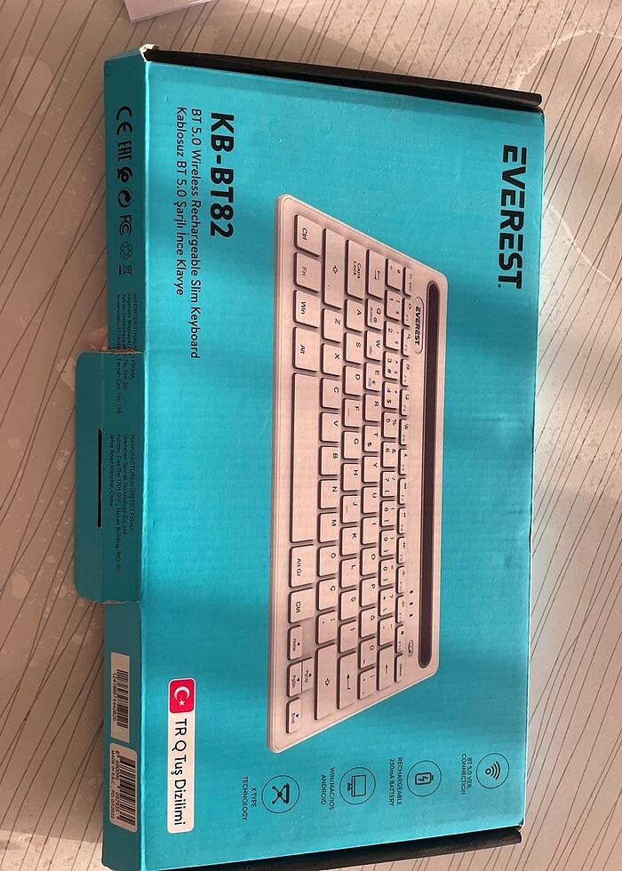 Bluetooth klavye - Görsel 4