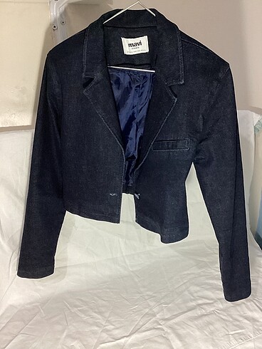 xs Beden Mavi marka kot blazer