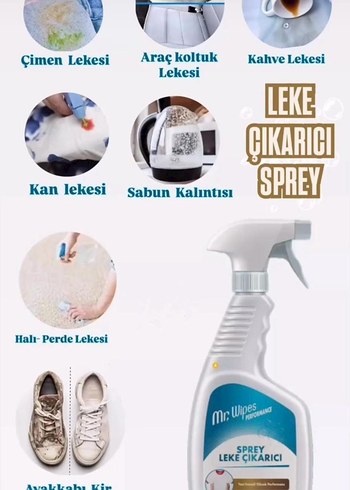 Farmasi Farmasi Wipes Sprey Leke Çıkarıcı