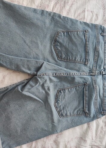38 Beden mavi Renk Denim şort 