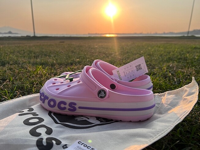 38 Beden Orjinal İthal Crocs (pembe)