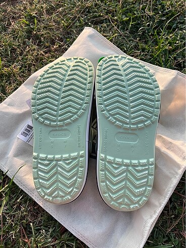 37 Beden Orjinal ithal crocs SU YEŞİLİ