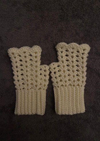 Parmaksız Örgü Eldiven - Görsel 4