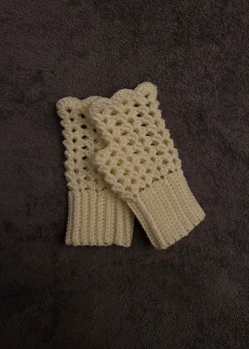 Parmaksız Örgü Eldiven - Görsel 3