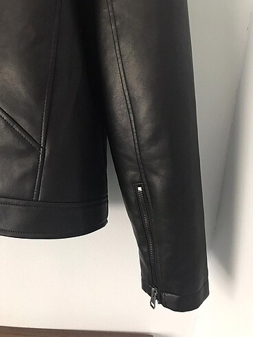 2xl Beden siyah Renk Deri ceket