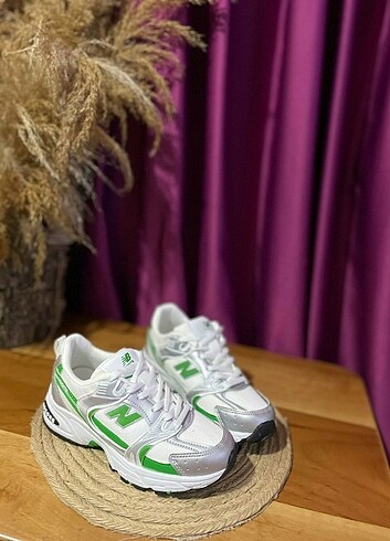 NEW BALANCE 530 YEŞİL BEYAZ UNİSEX ÇOCUK AYAKKABISI