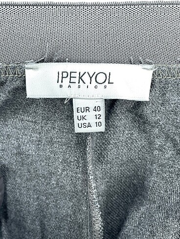 40 Beden gri Renk ipekyol Kumaş Pantolon %70 İndirimli.