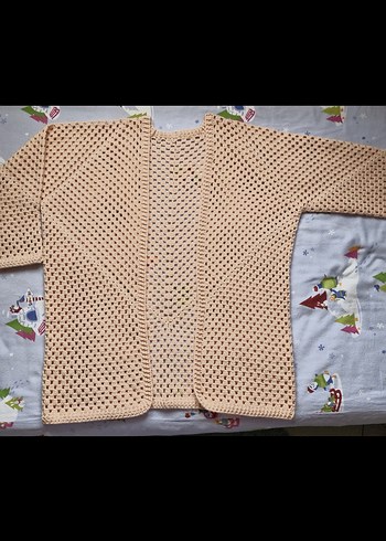 Bohem Örgü Kadın Hırka - Görsel 3