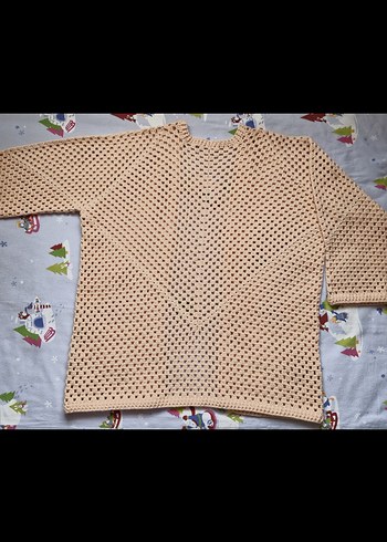 Bohem Örgü Kadın Hırka - Görsel 2