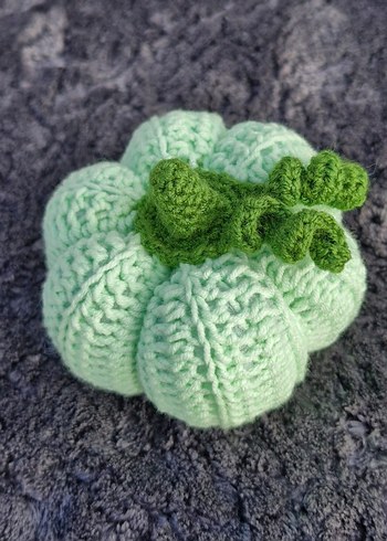 Yavruağzı Kabak Şeklinde Anahtarlık İğnelik - Görsel 4