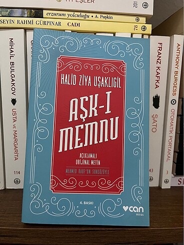 AŞK-I MEMNU CAN YAYINLARI HALİD ZİYA UŞAKLIGİL