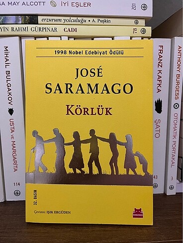 KÖRLÜK JOSE SARAMAGO KIRMIZIKEDİ