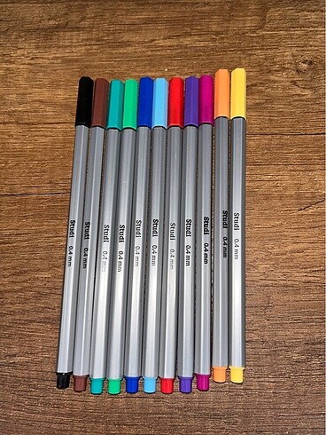 STUDİ RENKLİ KEÇELİ KALEM 0,4mm
