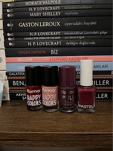 11 ADET KARIŞIK OJE FLORMAR COLOR JOY HAPPY COLORS NEW FORMULA P