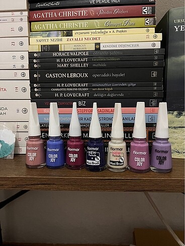 Beden 11 ADET KARIŞIK OJE FLORMAR COLOR JOY HAPPY COLORS NEW FORMULA P