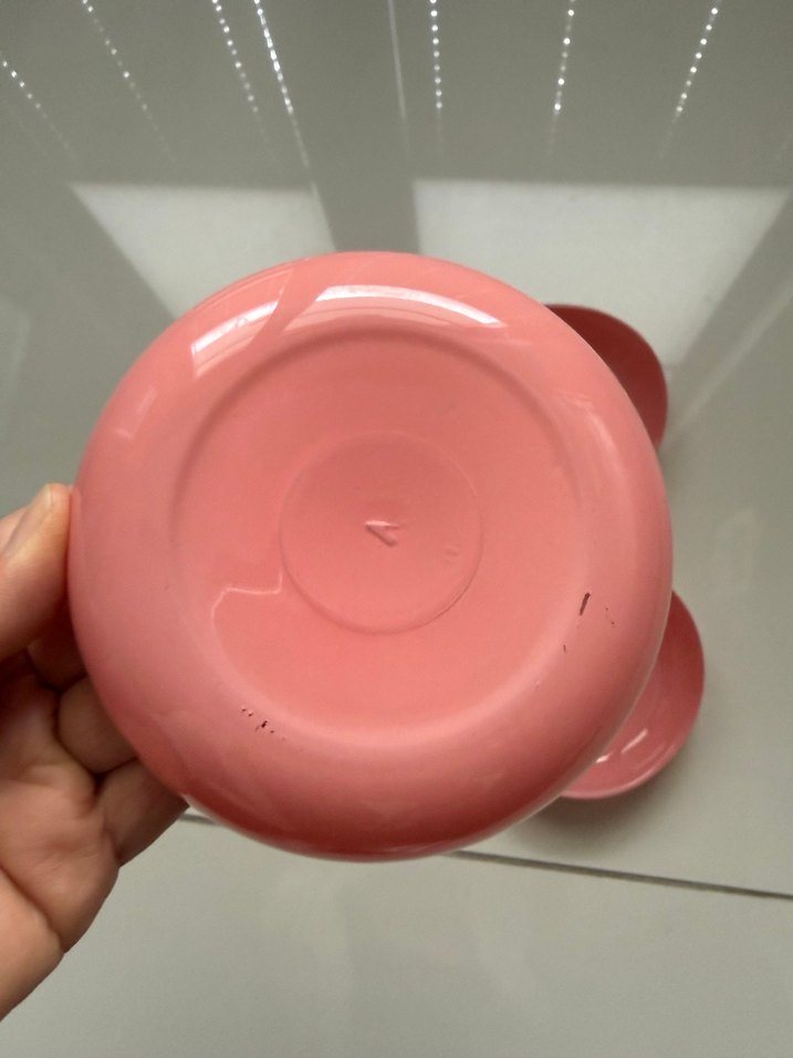 Pembe Renkli 4'lü Tabak Seti - Görsel 4