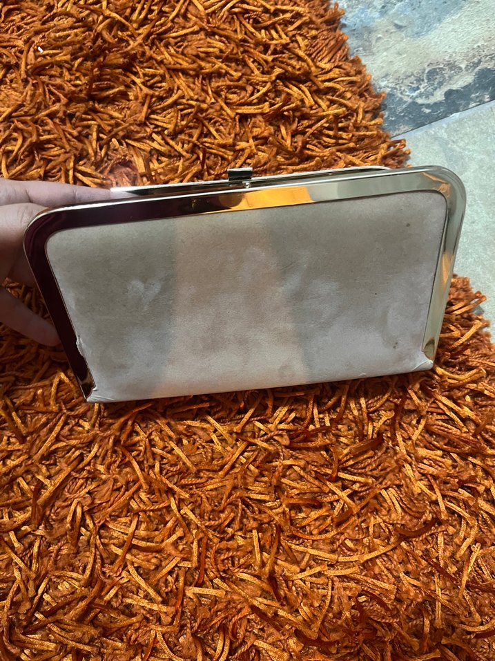 Bej Süet Kadın Portföy Çanta - Görsel 3