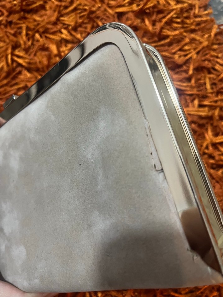 Bej Süet Kadın Portföy Çanta - Görsel 5