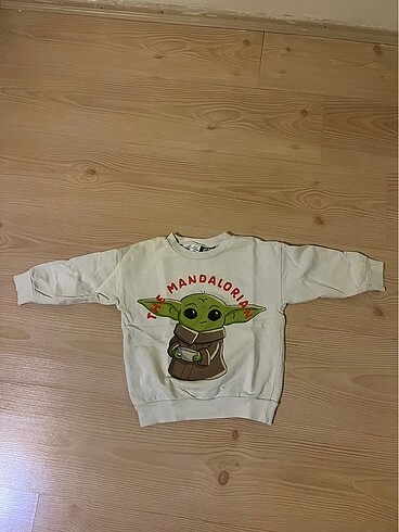 3 iplik şardonsuz sweatshirt