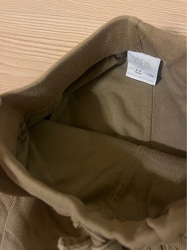 24-36 Ay Beden camel Renk kadife pantolon