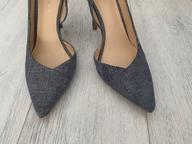 37 Beden mavi Renk Nine west stiletto