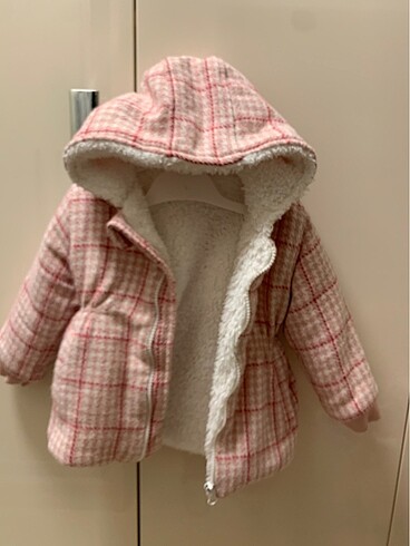 Diğer BabyZ peluş astarlı yünlü dokuma kaban