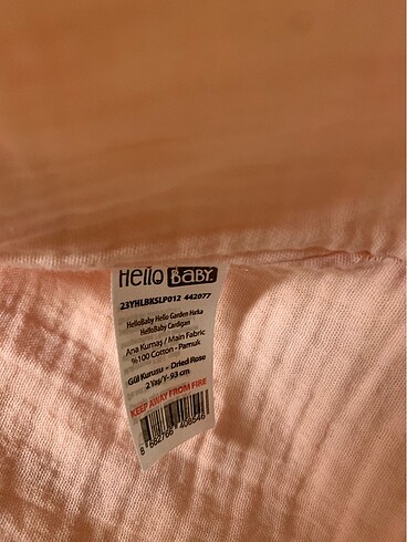 18-24 Ay Beden pembe Renk Hello Baby 2 yaş 93cm kız bebek hırka/ceket