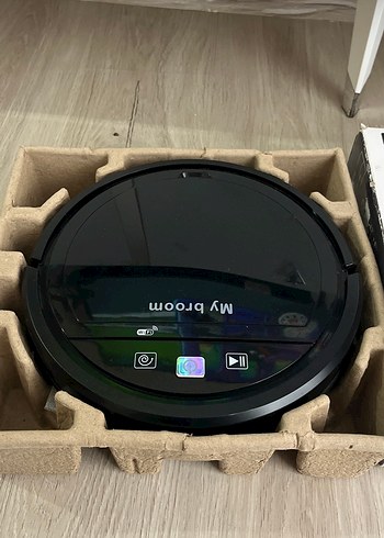 Diğer My Broom Akıllı Elektrikli Süpürge Siyah