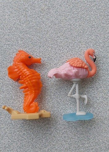 Kinder joy natoons flamingo ve deniz atı
