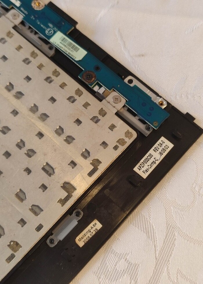 HP Pavilion DV 5000 Laptop klavyesi - Görsel 3