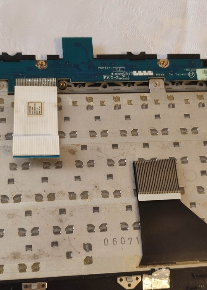 HP Pavilion DV 5000 Laptop klavyesi - Görsel 4