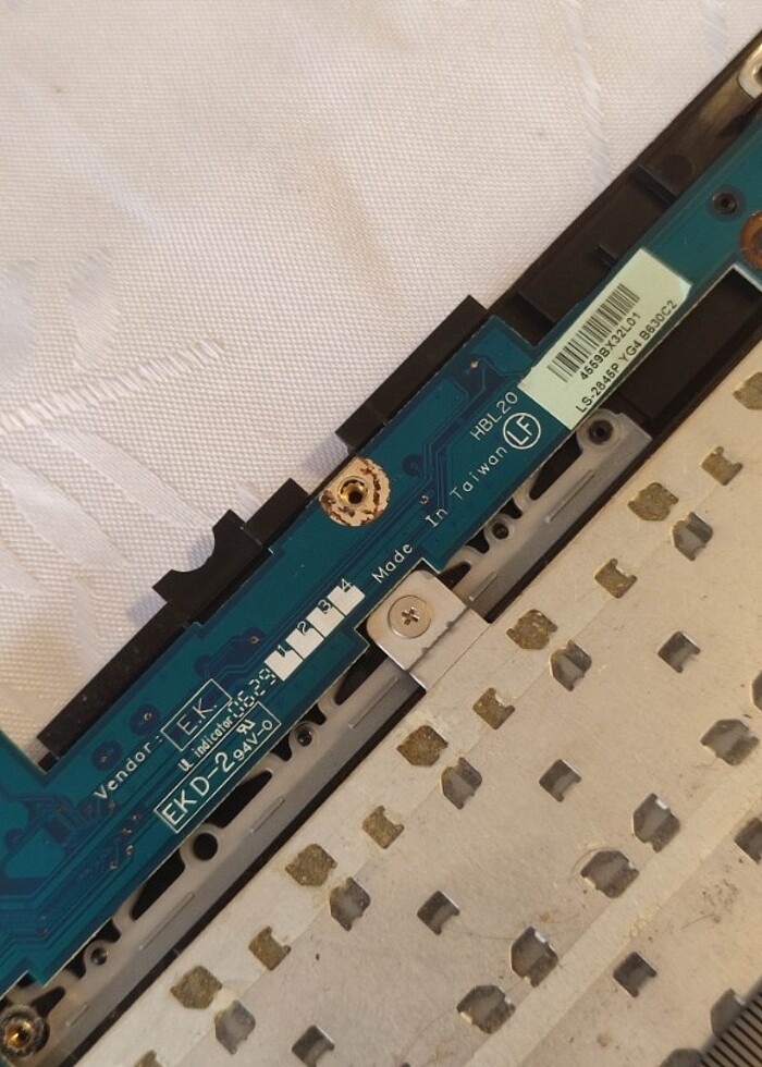 HP Pavilion DV 5000 Laptop klavyesi - Görsel 5