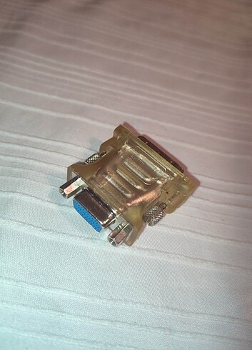  Beden Renk DVI to VGA Dönüştürücü Adaptör