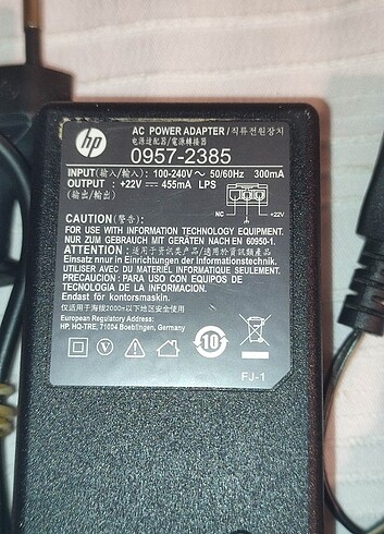 Beden Renk HP Yazıcı Adaptörü 0957-2385
