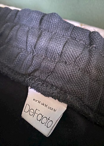 Siyah Erkek Çocuk Bol Kesim Eşofman Altı - Görsel 2