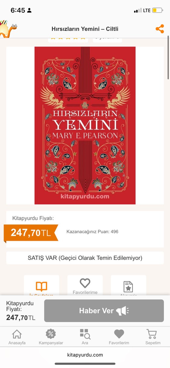 Hırsızların Yemini & Dansı - Mary E. Pearson - Görsel 5