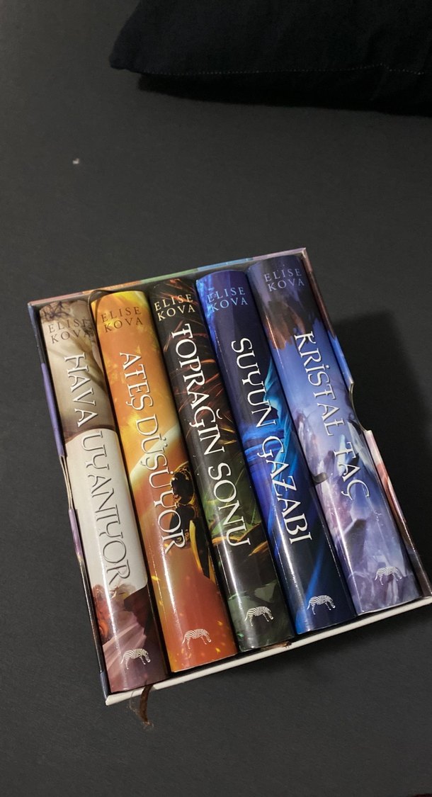 Elise Kova 5 KitaplıkJava Uyanıyor Fantastik Roman Seti - Görsel 3