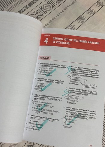 Beden Temel Odyoloji Açıklamalı Soru Kitabı