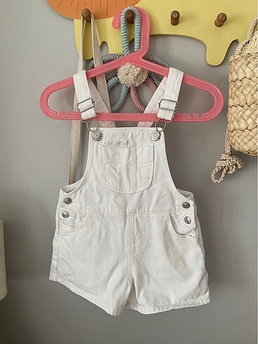 Zara askılı tulum salopet