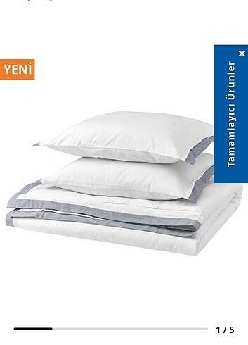 İkea çift kişilik nevresim 