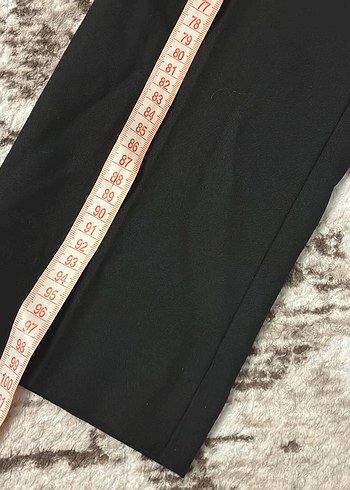 Süvari takım pantolonu siyah 46/6 drop slim fit - Görsel 7