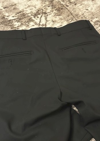 Süvari takım pantolonu siyah 46/6 drop slim fit - Görsel 4