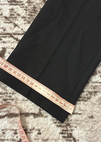 Süvari takım pantolonu siyah 46/6 drop slim fit - Görsel 8