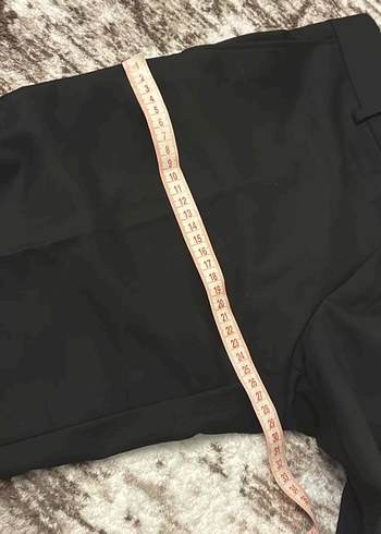 Süvari takım pantolonu siyah 46/6 drop slim fit - Görsel 6