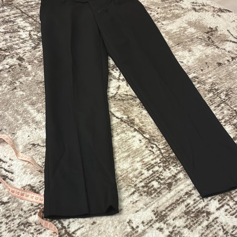 Süvari takım pantolonu siyah 46/6 drop slim fit - Görsel 3