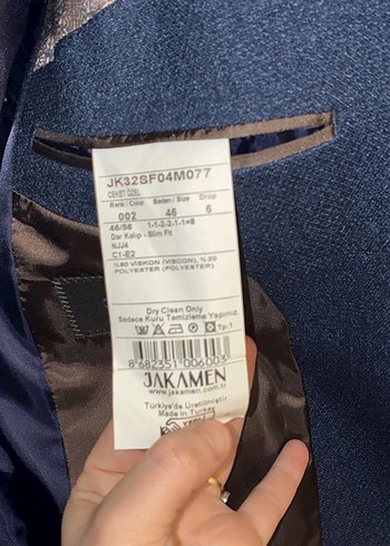 Jakamen erkek blazer ceket - Görsel 4