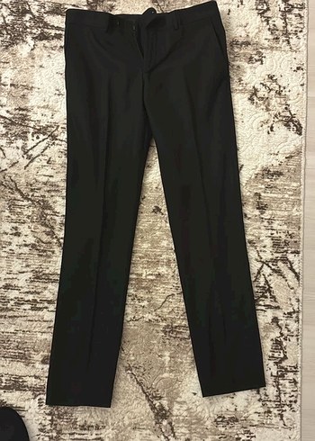 Klasik Siyah Erkek Takım Elbise Ceket DAMATLIK - Görsel 7