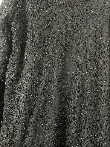 Işıltılı dantel elbise - Görsel 5