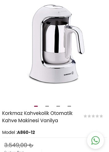 Korkmaz kahve makinesi 