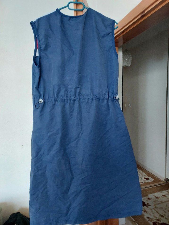 Fermuarlı Lacivert Haşema - Görsel 3